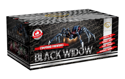 Firework King Compound Cakes : BLACK WIDOW