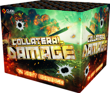 Cube Cakes £30 to £50 : COLLATERAL DAMAGE
