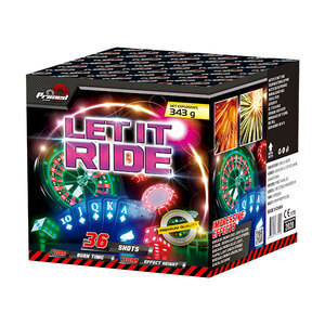 Primed Pyro Cakes £50 to £70
 : LET IT RIDE