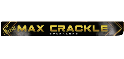 Pyroworx Sparklers : 45CM MAX CRACKLE SPARKLERS