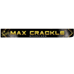 Pyroworx Sparklers : 45CM MAX CRACKLE SPARKLERS