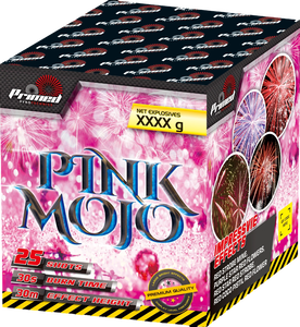 Primed Pyro Cakes £15 to £30 : PINK MOJO
