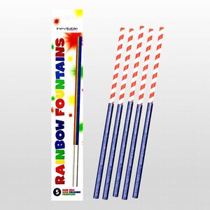 TNT Sparklers : RAINBOW FOUNTAINS