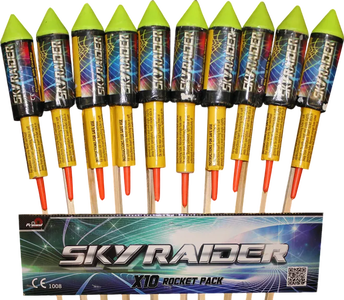 Primed Pyro Rockets : SKY RAIDER ROCKETS